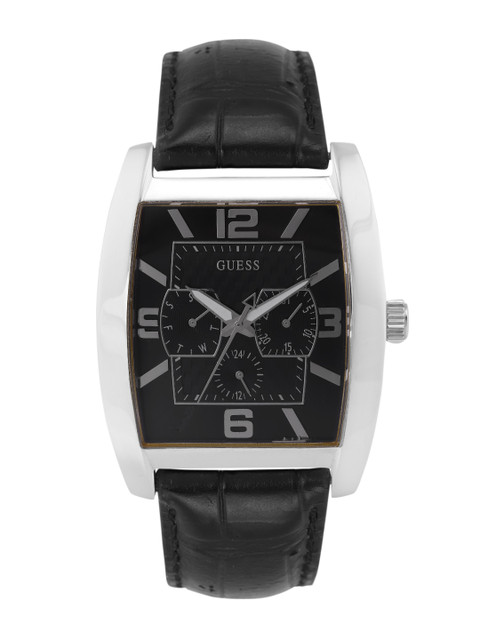 

GUESS Men Black Analogue Watch W80009G1