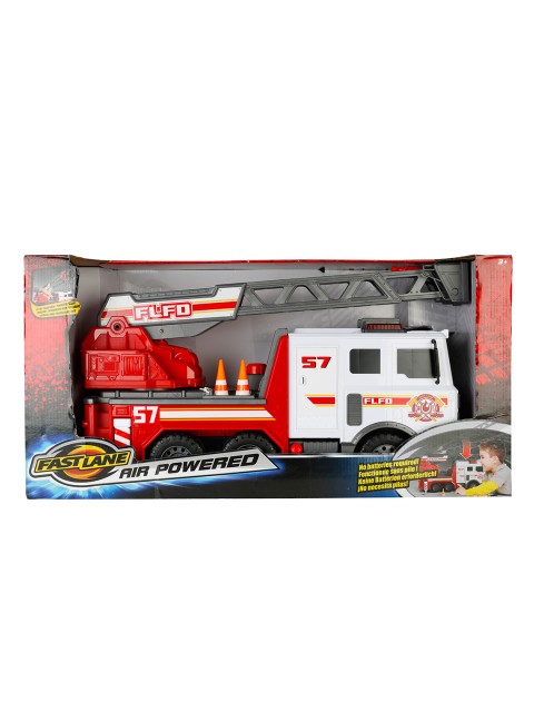 

FAST LANE Kids Red & White Air Pump Fire Truck