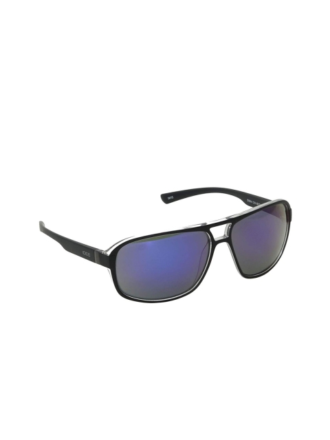 

IDEE Unisex Blue Rectangle UV Protected Sunglasses IDS1914-C10