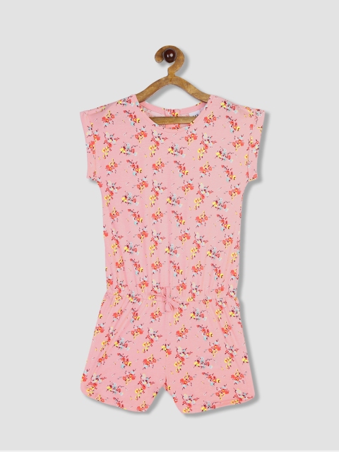 

GAP Girls Pink Printed Playsuit