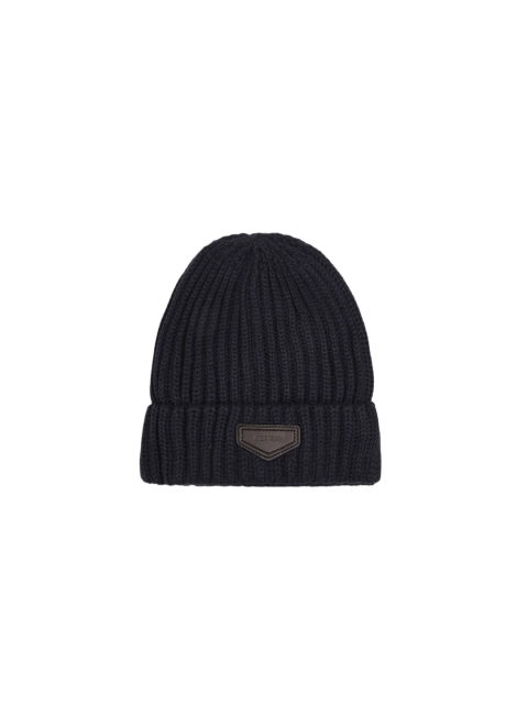 

Antony Morato Men Black Self-Design Beanie