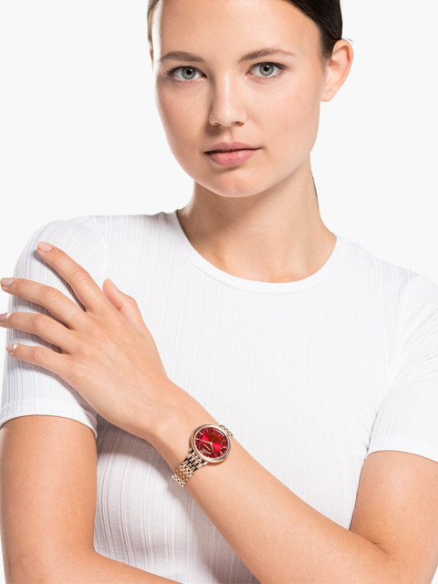 

SWAROVSKI Women Red Crystalline Chic Watch