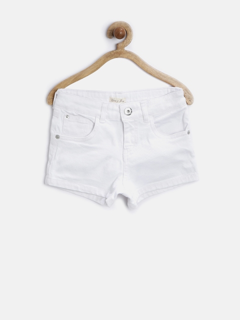 

Gini & Jony Girls White Denim Shorts