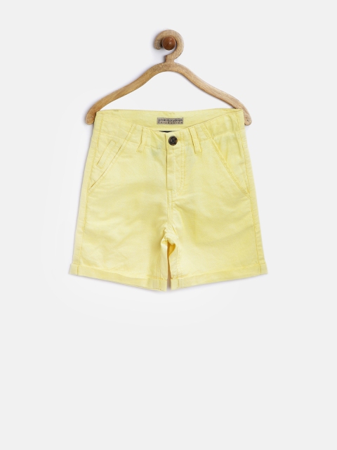 

Gini & Jony Boys Yellow Shorts