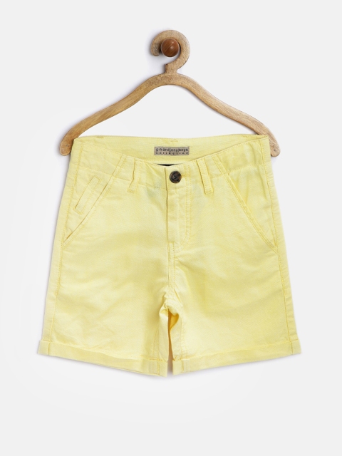

Gini & Jony Boys Yellow Shorts