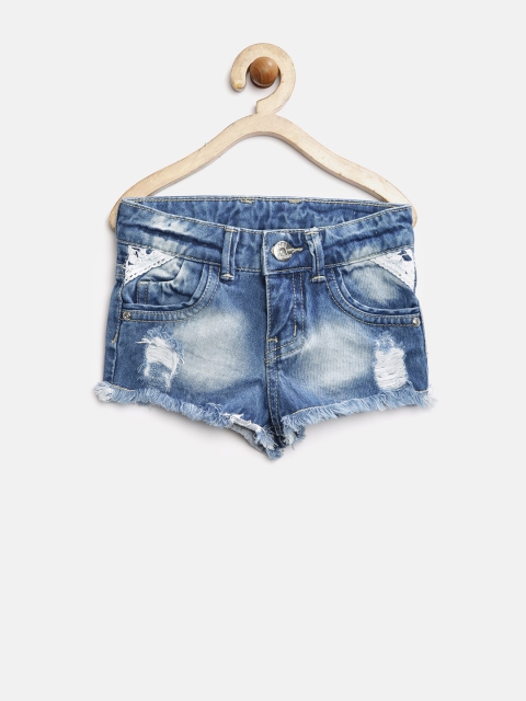 

Gini & Jony Girls Blue Washed Denim Shorts