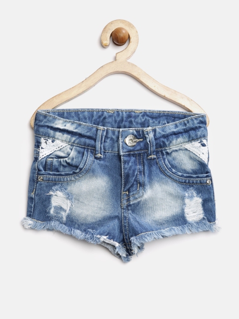

Gini & Jony Girls Blue Washed Denim Shorts