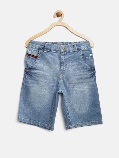 

Palm Tree by Gini & Jony Girls Blue Washed Denim Shorts