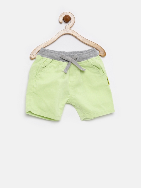 

Gini & Jony Baby Boys Lime Green Shorts