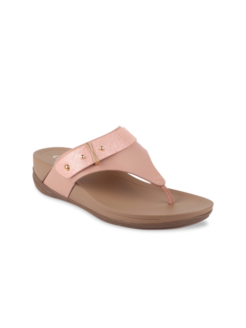 

CALZADO Women Pink Solid Sandals