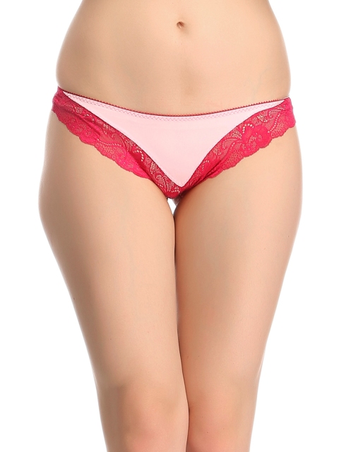 

Clovia Women Pink Bikini Briefs PN0541P22