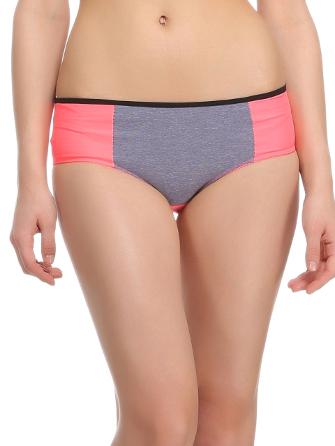 

Clovia Women Coral Pink Hipster Briefs PN0555P16
