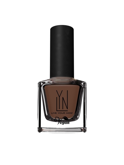 

LYN LIVE YOUR NOW Matte Nail Polish - Expresso Roast, Brown