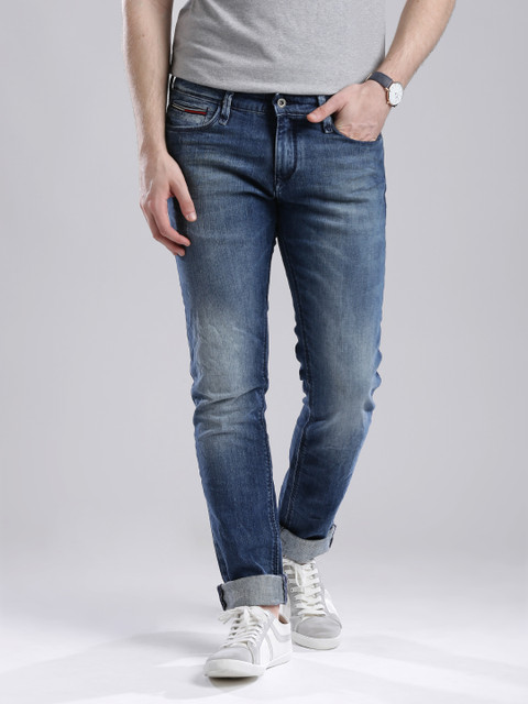 

Tommy Hilfiger Blue Washed Skinny Stretchable Jeans
