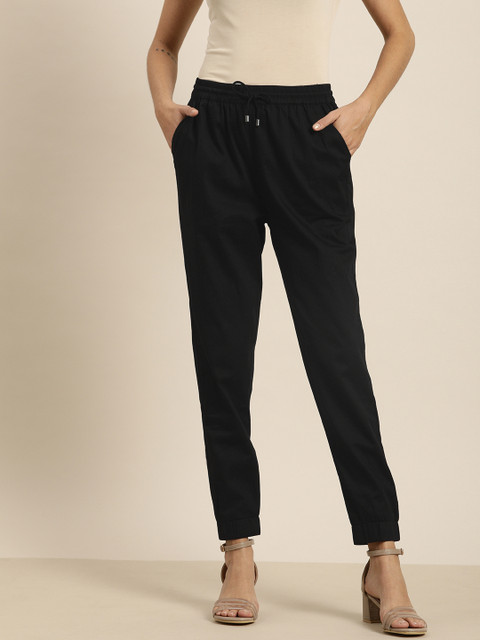 

all about you Women Black Original Regular Fit Solid Joggers