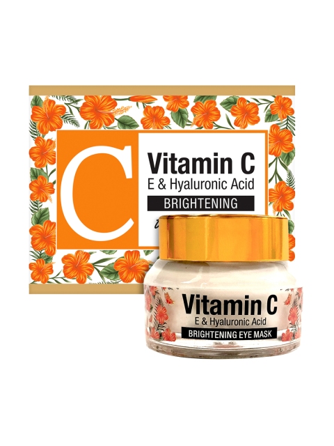 

StBotanica Pack Of 2 Vitamin C, E & Hyaluronic Acid Brightening Eye Mask 60g, White