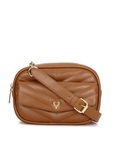 

Allen Solly Tan Brown Solid Waist Pouch