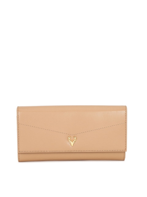 

Allen Solly Women Beige Solid Two Fold Wallet
