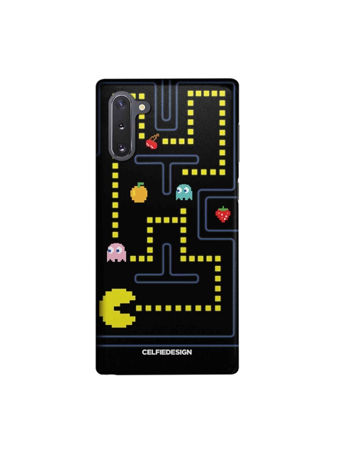 

CelfieDesign Black & Yellow Pacman Samsung Galaxy Note10 Sustainable Back Cover