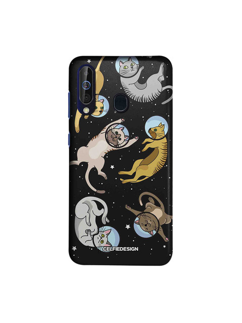 

CelfieDesign Black & Brown Cat In Space Base 501 Printed Samsung Galaxy M40 Sustainable Back Cover