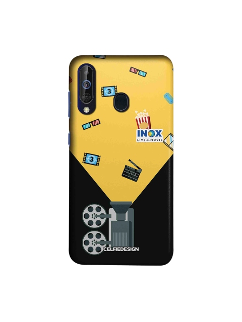 

CelfieDesign Yellow & Black Inox Cinema Samsung Galaxy M40 Sustainable Back Cover