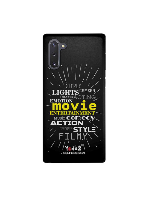 

CelfieDesign Black & White Movie Entertainment Comedy Printed Sustainable Samsung Galaxy Note 10 Back Case