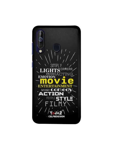 

CelfieDesign Black & Yellow Movie Entertainment Comedy Samsung Galaxy M40 Sustainable Back Cover