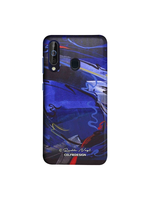 

CelfieDesign Blue & Black Happy Sky Samsung Galaxy M40 Sustainable Back Cover
