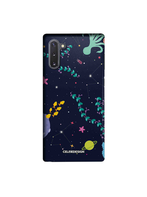 

CelfieDesign Navy Blue & White Quirky Sustainable Space Aquarium Samsung Galaxy Note10 Back Cover