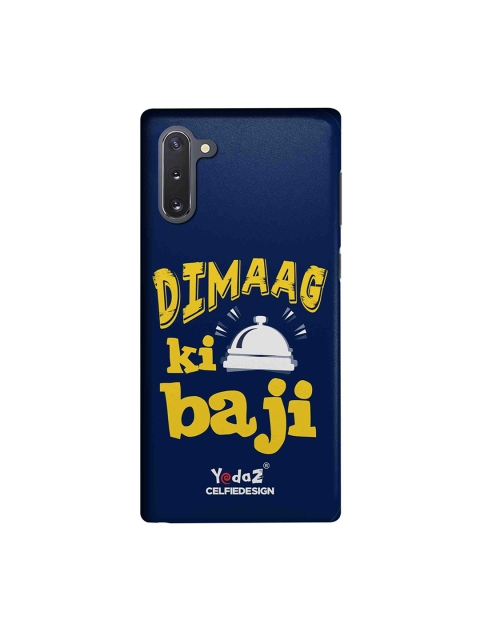 

CelfieDesign Navy Blue Dimaag Ka Ghanti Bajne Laga Samsung Galaxy Note10 Back Cover