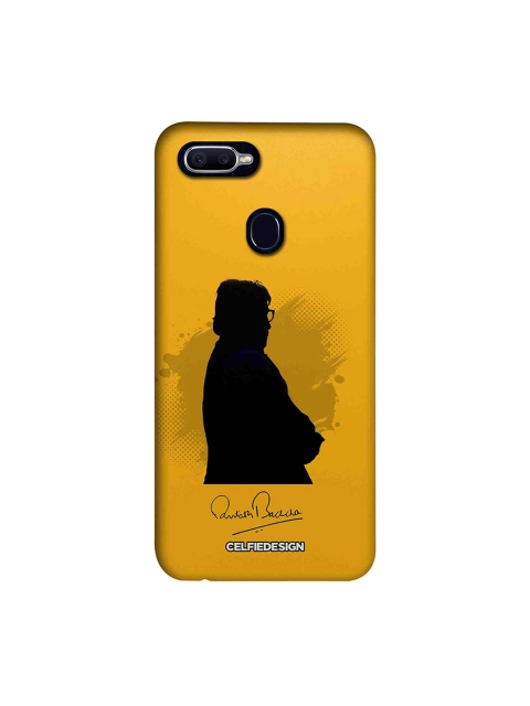 

CelfieDesign Yellow & Black BB With Signature Oppo F9 Pro Back Cover