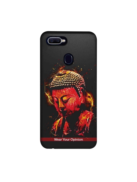 

CelfieDesign Black & Red Peace Buddha Oppo F9 Pro Back Cover