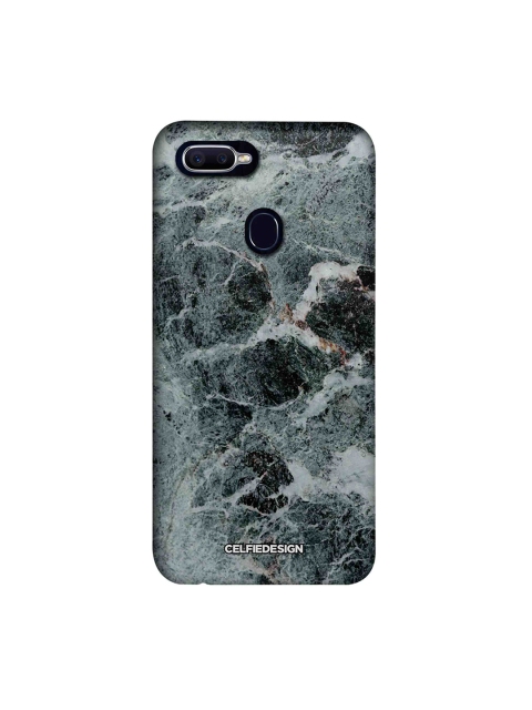 

CelfieDesign Black & Green Marqina Printed Oppo F9 Pro Back Cover