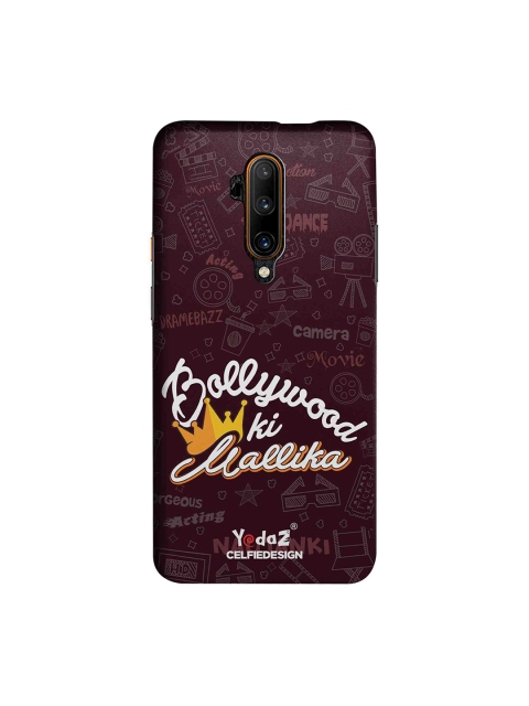 

CelfieDesign Brown & White Bollywood ki Mallika OnePlus 7T Pro Back Cover