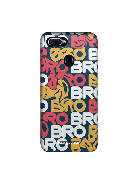 

CelfieDesign Red & White Bro Swagger Oppo F9 Pro Back Cover