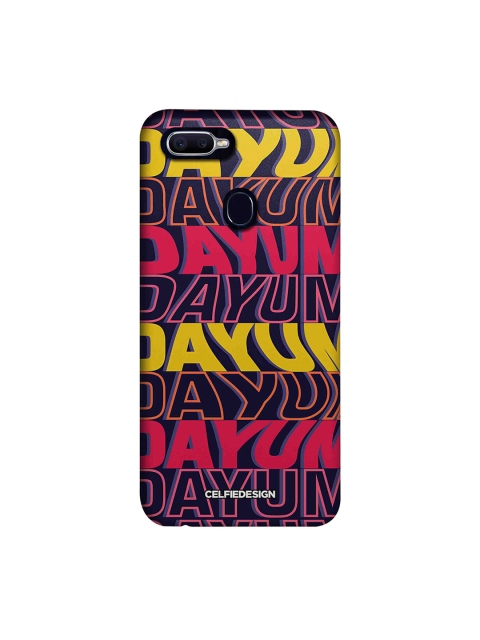 

CelfieDesign Purple & Pink Dayum Oppo F9 Pro Back Case