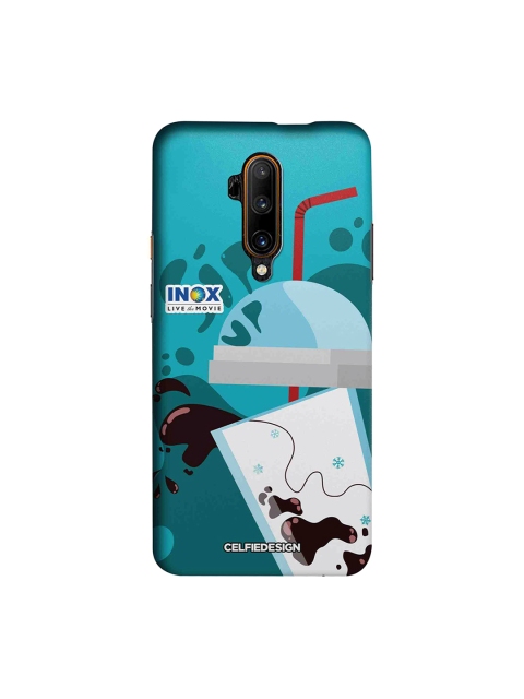 

CelfieDesign Blue & Red Quirky Inox Sip up OnePlus 7T Pro Back Cover