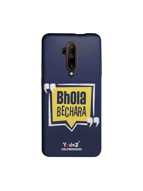 

CelfieDesign Blue & Yellow Bhola Bechara Printed OnePlus 7T Pro Back Cover