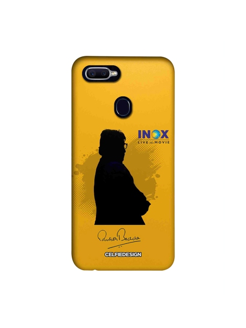 

CelfieDesign Yellow & Black InoxBB Oppo F9 Pro Back Cover