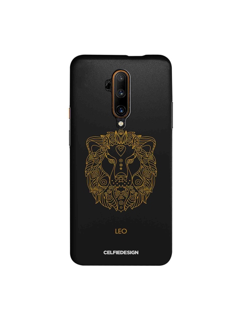 

CelfieDesign Black & Yellow Leo Zodiac OnePlus 7T Pro Back Cover