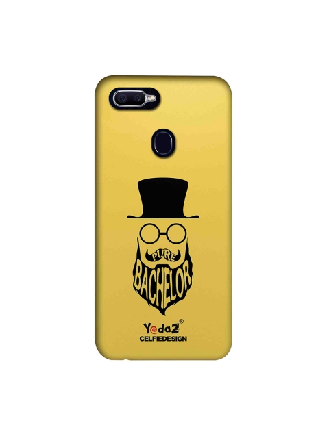 

CelfieDesign Yellow & Black Pure Bachelor Printed Oppo F9 Pro Back Cover