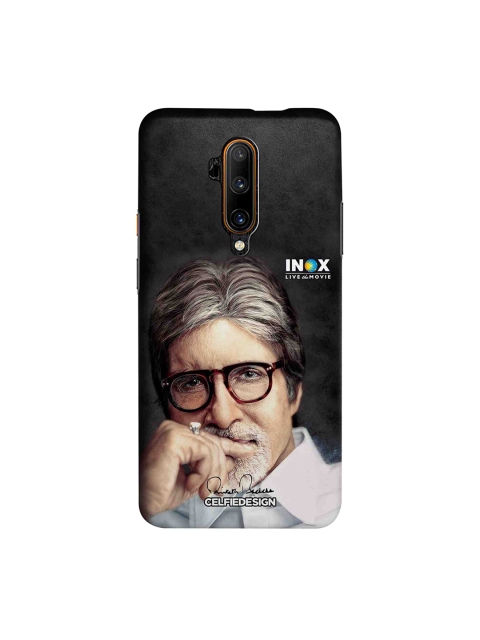

CelfieDesign Black & White BigB Printed OnePlus 7T Pro Back Cover