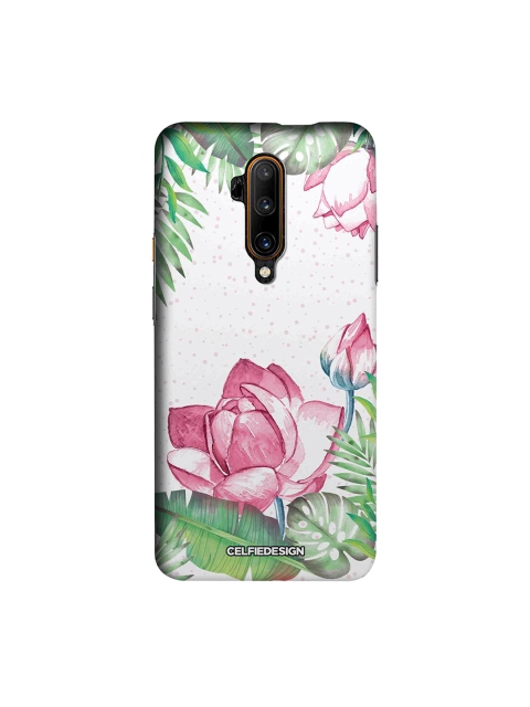 

CelfieDesign Off-White & Green Laotian Lotus OnePlus 7T Pro Back Case