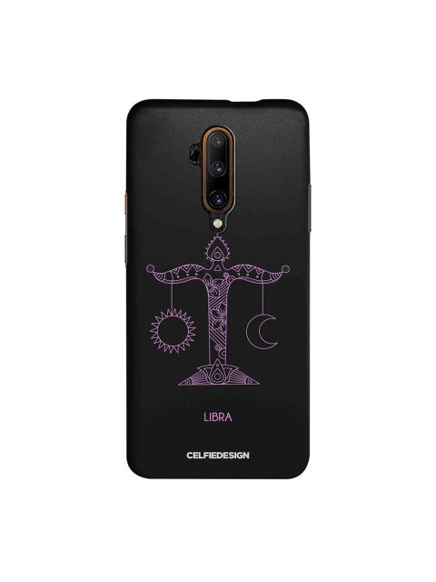 

CelfieDesign Black & Purple Libra Zodiac OnePlus 7T Pro Back Cover
