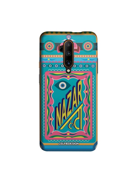 

CelfieDesign Blue Yellow Nazar Hata Nazar lage Printed OnePlus 7T Pro Back Cover