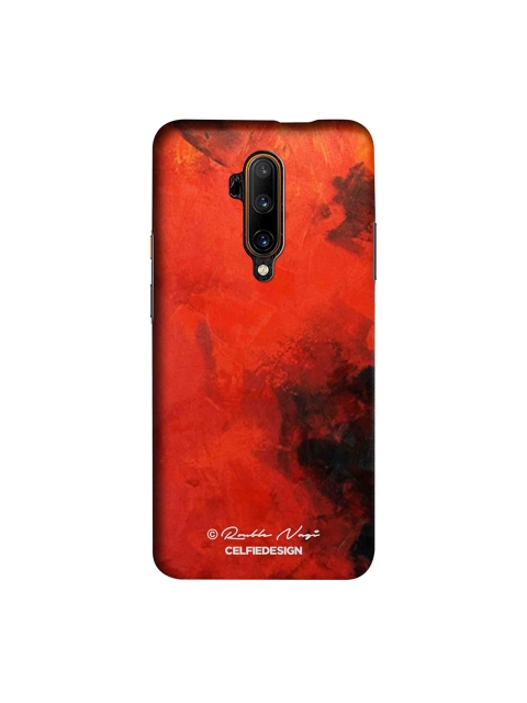 

CelfieDesign Red & Black On Me OnePlus 7T Pro Back Cover