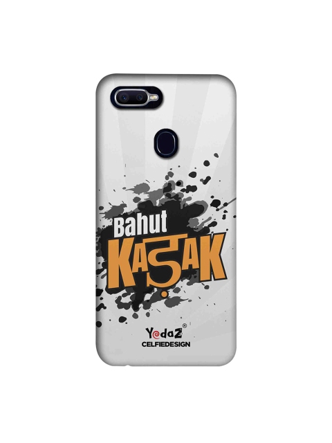 

CelfieDesign Grey & Yellow Bahut Kadak Oppo F9 Pro Sustainable Back Cover