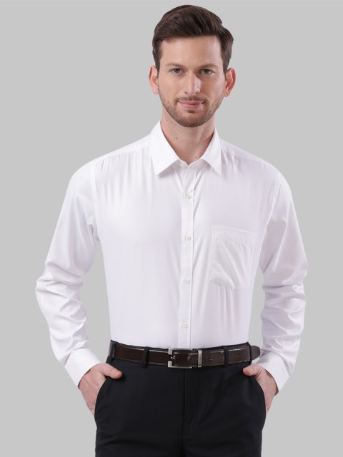 

Next Look Men White Regular Fit Solid Formal Shirt