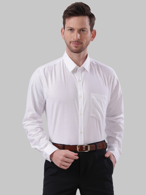 

Next Look Men White Regular Fit Solid Casual Shirt