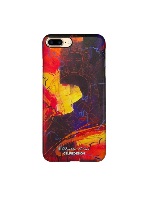 

CelfieDesign Black & Red Moksha Rouble Nagi Quirky iPhone 8 Plus Back Cover